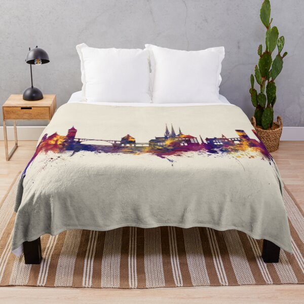 Item preview, Luxembourg City Skyline designed and sold by ArtPrints.