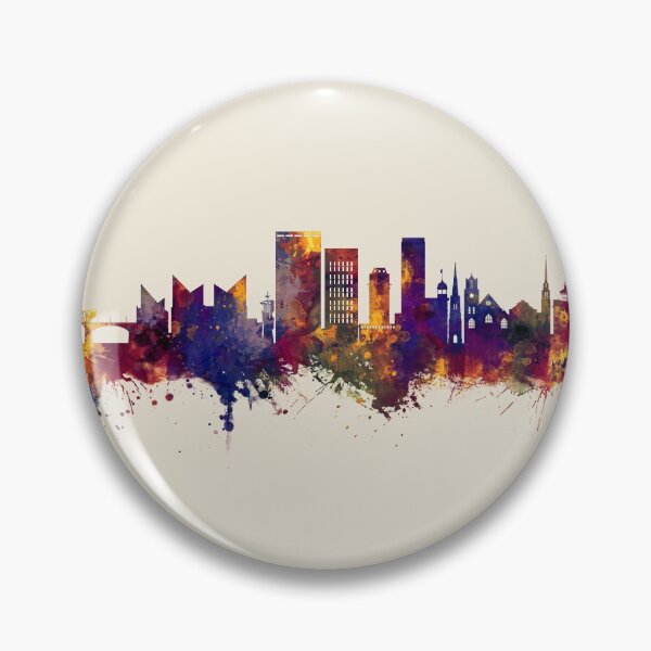 Artikelvorschau, Chattanooga Tennessee Skyline entworfen und verkauft von ArtPrints.