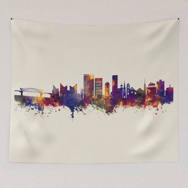 Item preview, Chattanooga Tennessee Skyline designed and sold by ArtPrints.