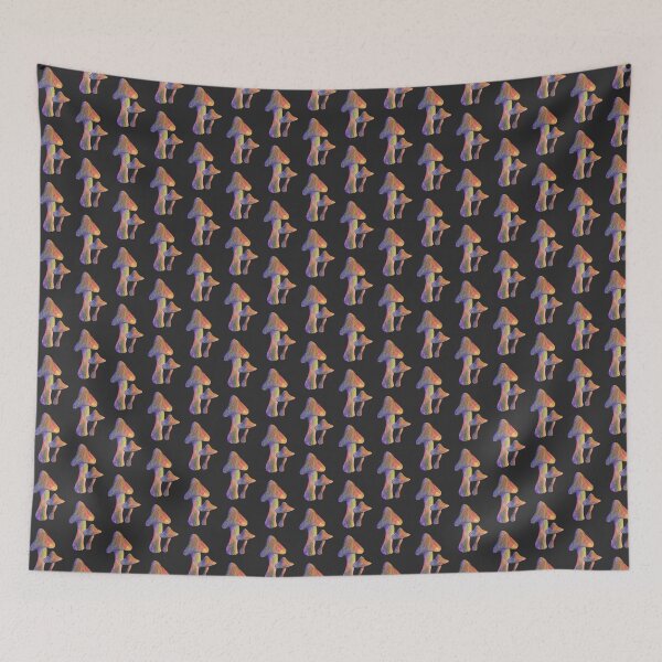 Item preview, Multicolor Mushrooms pattern designed and sold by Anatomie.