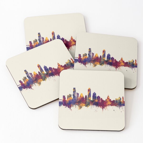Item preview, Austin Texas Skyline designed and sold by ArtPrints.