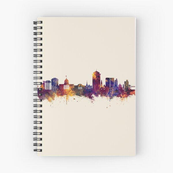 Aperçu de l'œuvre Montgomery Alabama Skyline créée et vendue par ArtPrints.