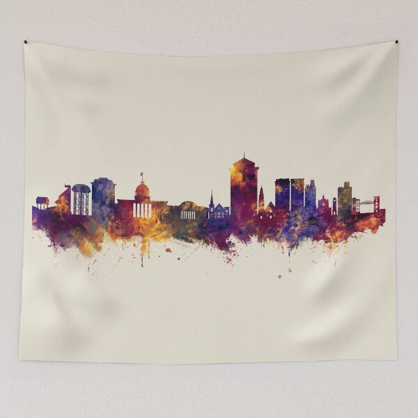Item preview, Montgomery Alabama Skyline designed and sold by ArtPrints.