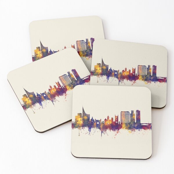 Artikelvorschau, Reading England Skyline entworfen und verkauft von ArtPrints.