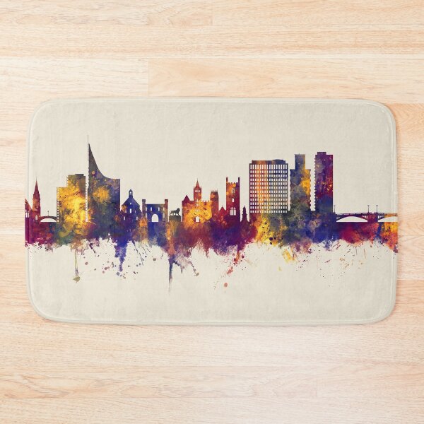 Artikelvorschau, Reading England Skyline entworfen und verkauft von ArtPrints.