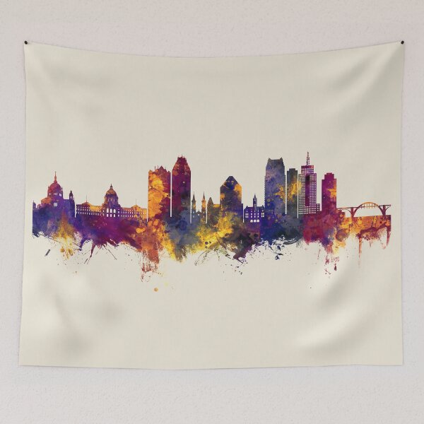 Item preview, Saint Paul Minnesota Skyline designed and sold by ArtPrints.