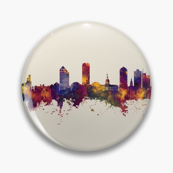 Item preview, Tallahassee Florida Skyline designed and sold by ArtPrints.