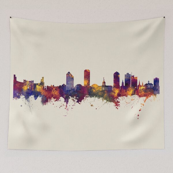 Item preview, Tallahassee Florida Skyline designed and sold by ArtPrints.
