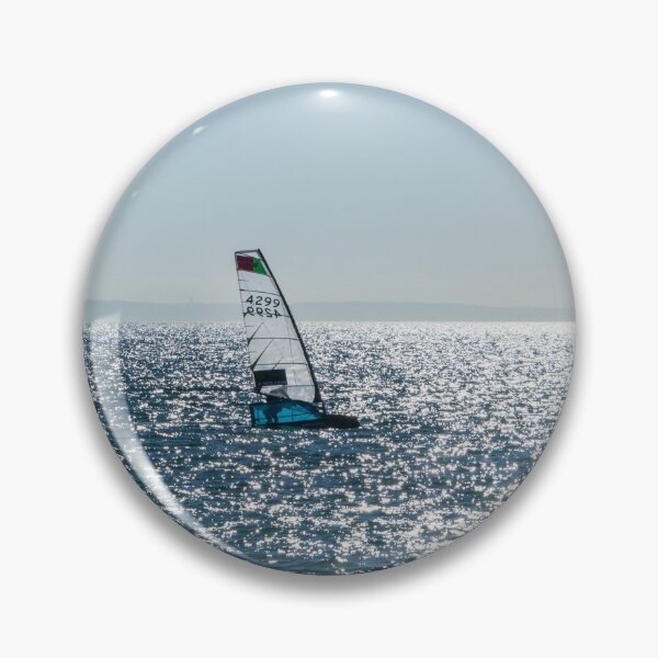 Item preview, Blue Ocean Sports - Two Windsurfers on Shimmering Seas designed and sold by Georgia Mizuleva.