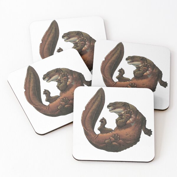 Item preview, Giant otter and Chinese giant salamander hybrid designed and sold by Hannah  Schmidt.