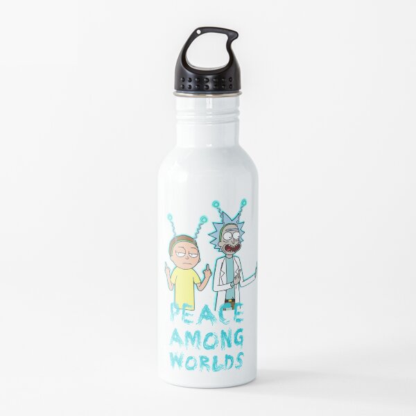 Rick and Morty Peace Among Worlds Water Bottle