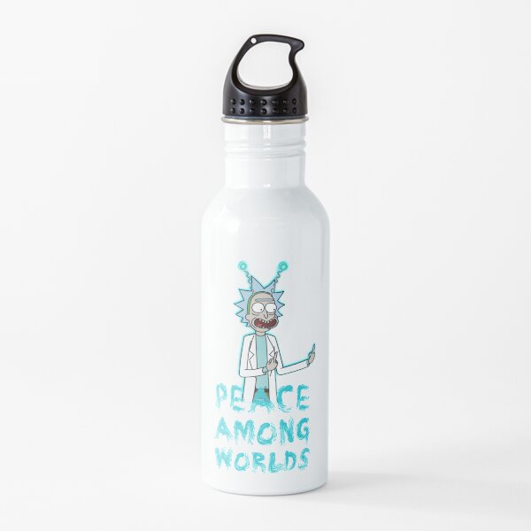 Rick and Morty Peace Among Worlds Water Bottle