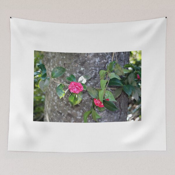 Item preview, Camellia Vine Around Tree designed and sold by Cynthia48.