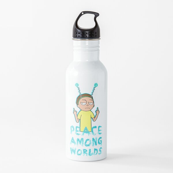 Rick and Morty Peace Among Worlds Water Bottle