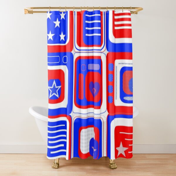 RWB Shower Curtain