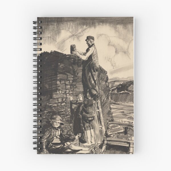 Item preview, Constructores - George Bellows - 1922 designed and sold by CrankyOldDude.