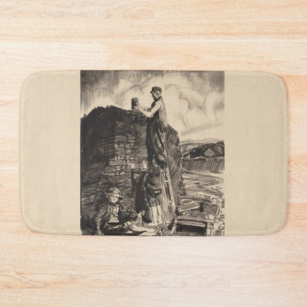Item preview, Builders - George Bellows - 1922 designed and sold by CrankyOldDude.