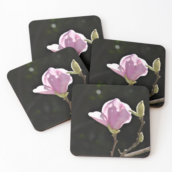 Item preview, Pink Tulip Magnolia Bloom and Buds designed and sold by Warren  Thompson.