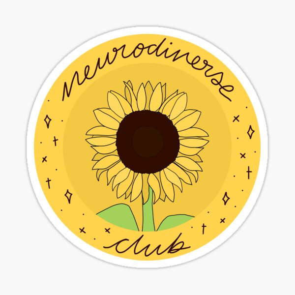 Item preview, NEURODIVERSE - Aesthetic Floral Design designed and sold by AdelinePurdy.