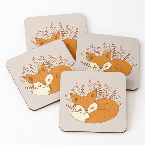 Item preview, Sleeping Fox designed and sold by kawaiistudio.