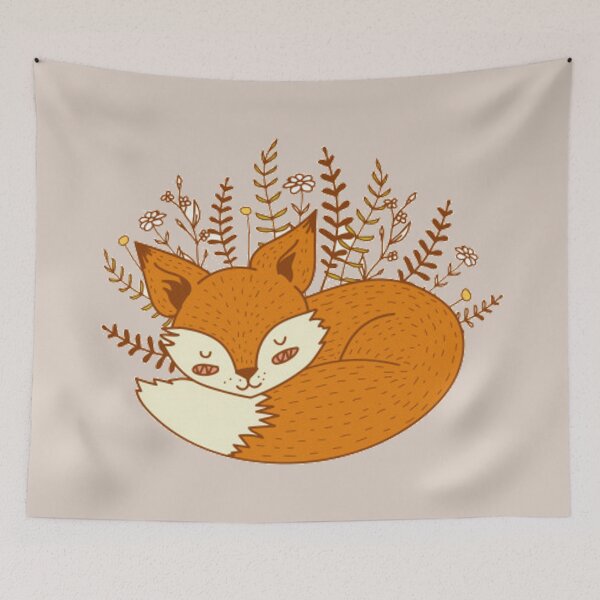Item preview, Sleeping Fox designed and sold by kawaiistudio.