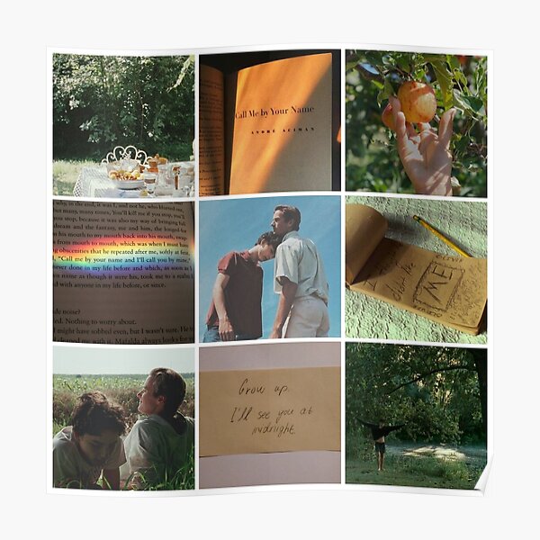 Call My By Your Name Aesthetic Poster By Geek6479 Redbubble
