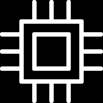 Artwork thumbnail, Computer Processor Microchip by Spartawolf