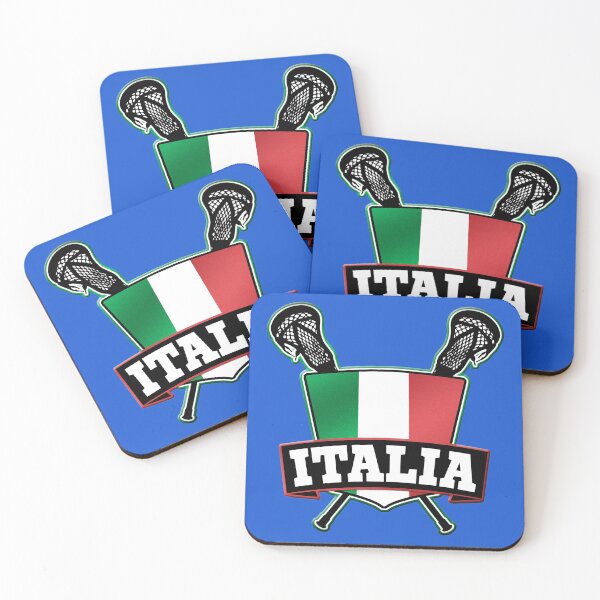Item preview, Italian Lacrosse Flag Logo, Lacrosse Italiane, LAX designed and sold by gamefacegear.