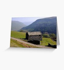 Old Barn, Swaledale - The Yorkshire Dales Greeting Card
