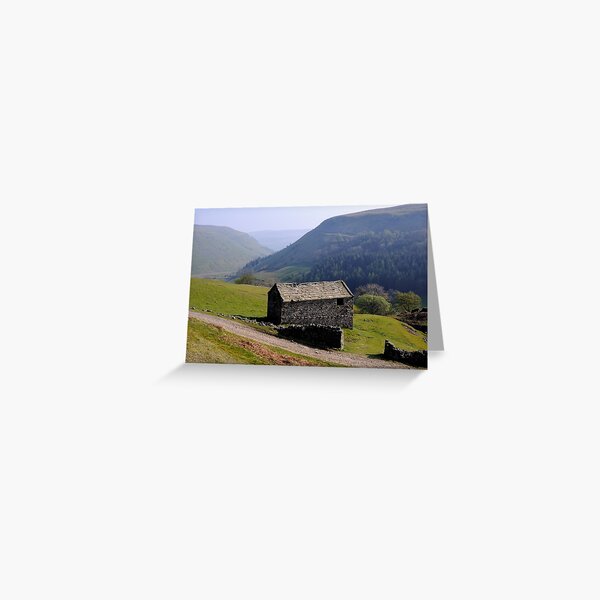 Old Barn, Swaledale - The Yorkshire Dales Greeting Card