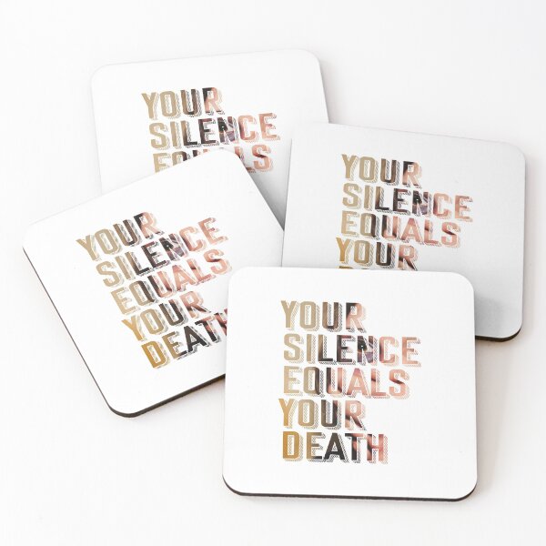 Item preview, Your Silence Equals Your Death designed and sold by the-type-store.