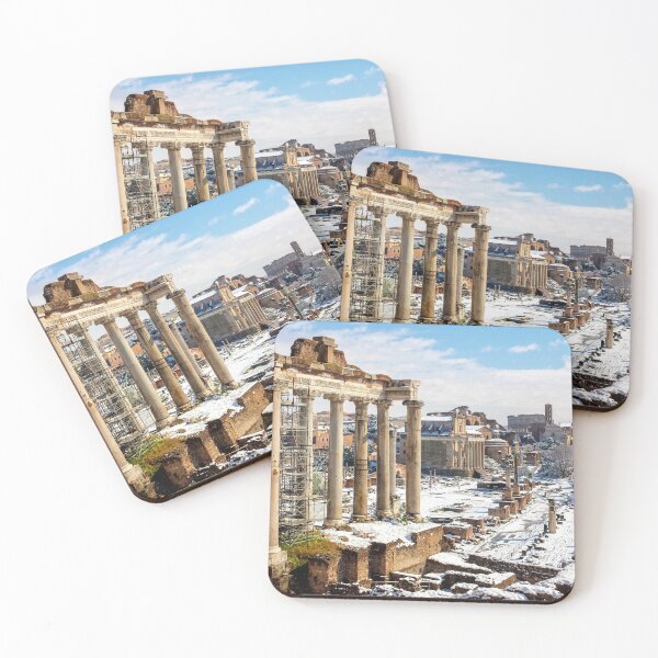 Item preview, Rome, Italy 26th February 2018 Buran, a freezing wind from Siberia hits Rome with icy temperatures and snow.  designed and sold by troianifabrizio.