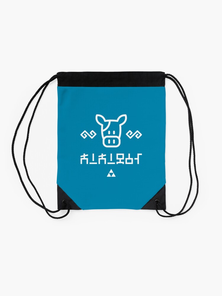 Alternate view of Lon Lon Milk – Classic Hylian Drawstring Bag