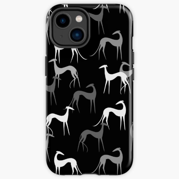 Sighthounds in black iPhone Tough Case
