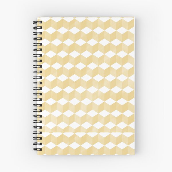 Item preview, Pastel Yellow Cubes Pattern designed and sold by SydneySells.