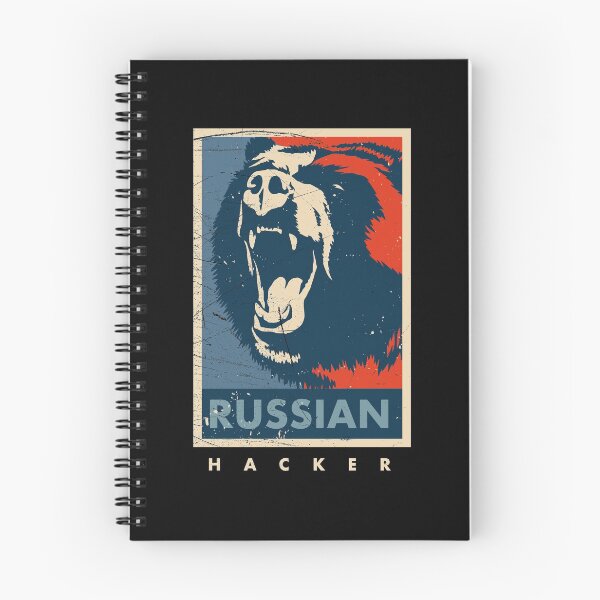 Item preview, Vintage Russian Hacker - Soviet Cyber Security design designed and sold by A-Fashion.