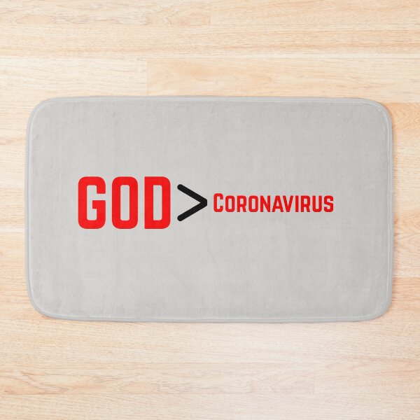 Item preview, God Is Greater Than Coronavirus designed and sold by trueblue0036.