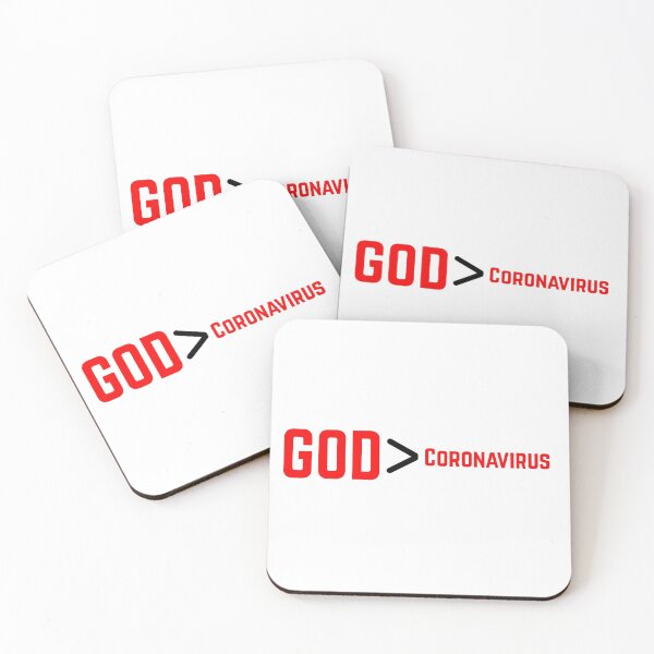 Item preview, God Is Greater Than Coronavirus designed and sold by trueblue0036.