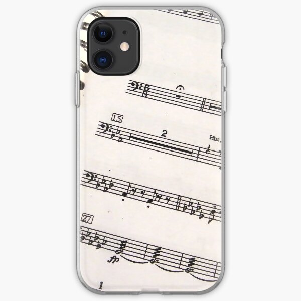 Bass Clef Music iPhone 4 Case iPhone Soft Case