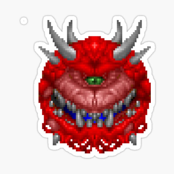 Doom Classic CACOLDEMON Sticker