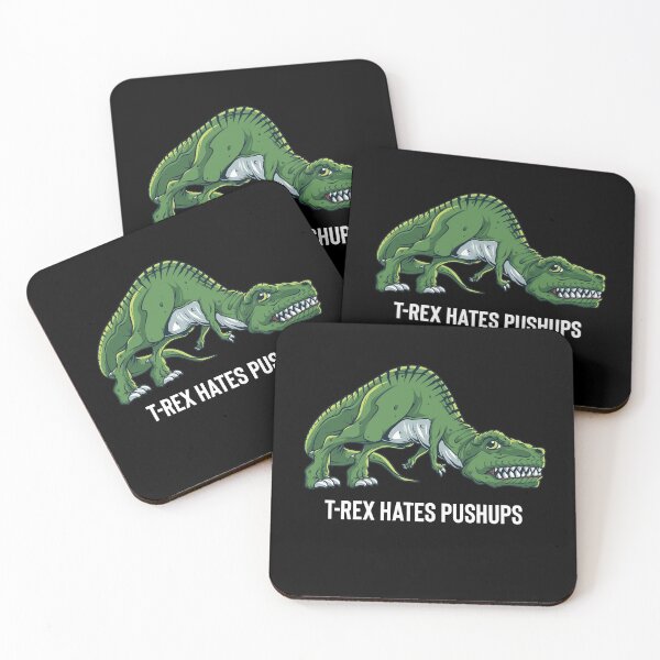 Item preview, T-Rex Hates Push Ups designed and sold by Meliafroggy.
