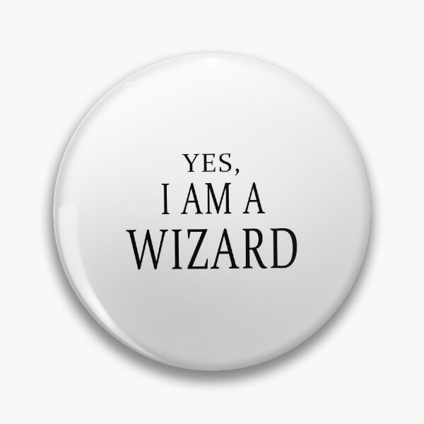 Item preview, Yes, I Am A Wizard (Black) designed and sold by quoteedesigns.