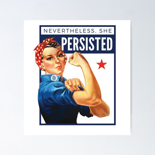 Poster Vintage Rosie Riveter, em Mdf, Usado, Item de Decoração Usado  91869649