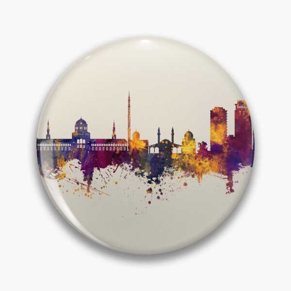 Item preview, Damascus Syria Skyline designed and sold by ArtPrints.