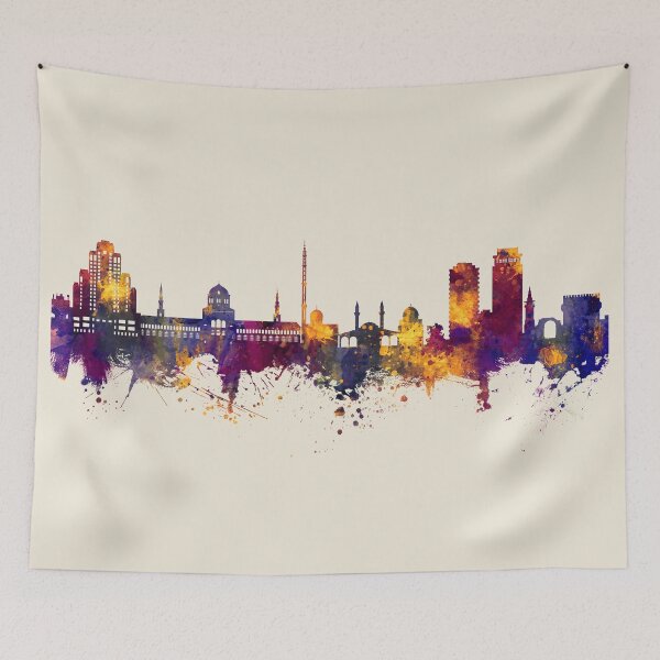 Item preview, Damascus Syria Skyline designed and sold by ArtPrints.