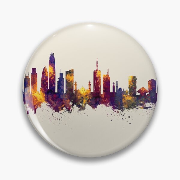 Item preview, Nairobi Kenya Skyline designed and sold by ArtPrints.