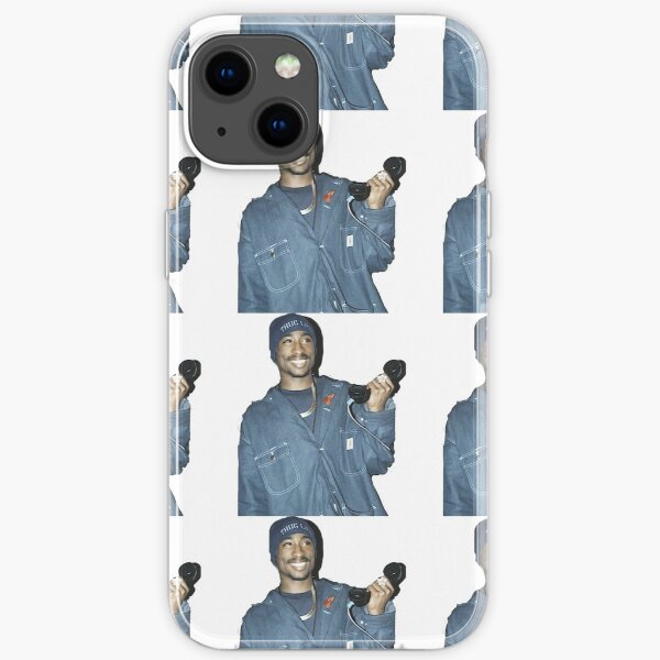 Tupac einfaches Foto iPhone Flexible Hülle