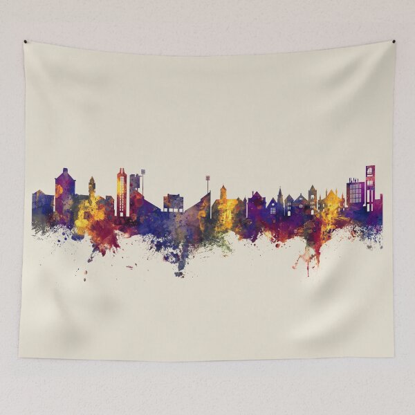 Item preview, Lawrence Kansas Skyline designed and sold by ArtPrints.