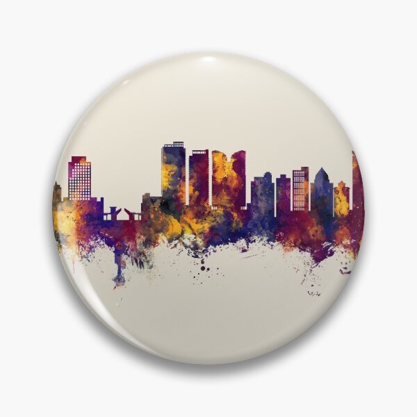 Item preview, Fort Lauderdale Florida Skyline designed and sold by ArtPrints.