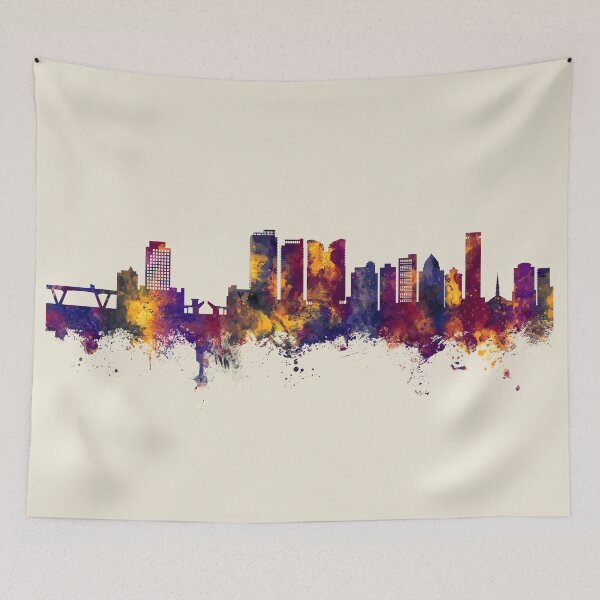 Item preview, Fort Lauderdale Florida Skyline designed and sold by ArtPrints.